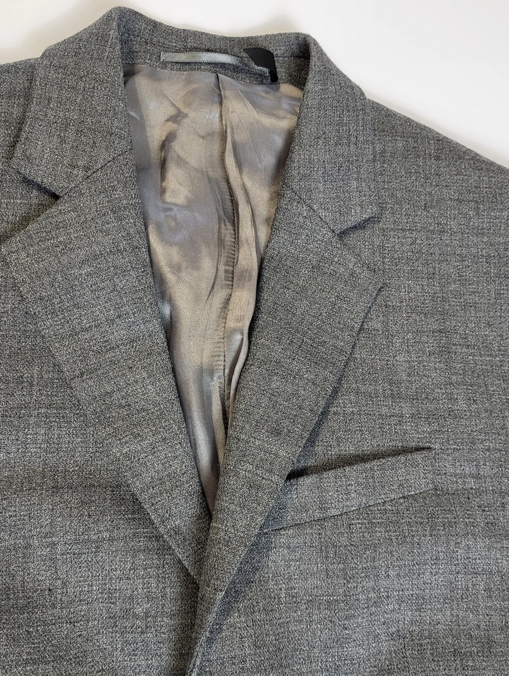 COS Wool Blend Blazer Sports Coat Jacket Lined Grey Single Breasted‎ Men's 36R